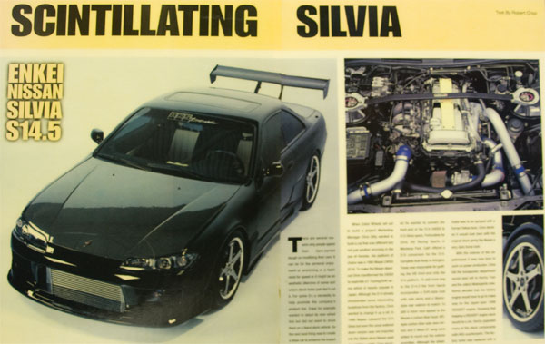 Scintillating Nissan Silvia - Turbo and High-Tech Performance